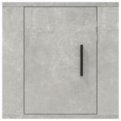 Meuble TV mural Gris béton 40x34,5x40 cm 624575624575