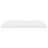 Matelas en mousse blanc 200x220 cm 7 zones dureté 20 ILD 624578624578