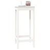 Table de bar blanc 50x50x110 cm bois massif de pin 624581624581