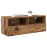 Meuble TV mural Bois Ancien 80 x 30 x 30 cm Bois d'ingénierie 624584624584