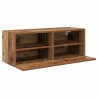 Meuble TV mural Bois Ancien 80 x 30 x 30 cm Bois d'ingénierie 624584624584