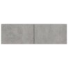 Meubles TV 4 pcs Gris béton 100x30x30 cm Bois d'ingénierie 624589624589