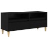 Meuble TV Chêne noir 100 x 34,5 x 44,5 cm Bois d'ingénierie 624590624590