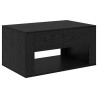 Table basse Chêne noir 80 x 50 x 40 cm Bois d'ingénierie 624593624593