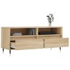 Meuble TV chêne sonoma 100x34,5x44,5 cm bois d'ingénierie 624599624599