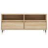 Meuble TV chêne sonoma 100x34,5x44,5 cm bois d'ingénierie 624599624599