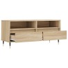Meuble TV chêne sonoma 100x34,5x44,5 cm bois d'ingénierie 624599624599