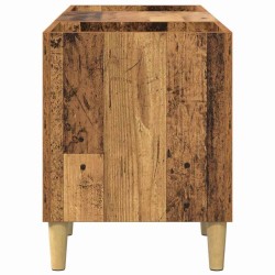 Meuble à vinyles Bois Ancien 121 x 38 x 48 cm Bois d'ingénierie 624605624605