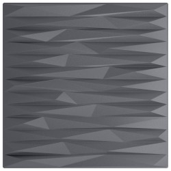 Panneaux muraux 24 pcs Gris pierre 50 x 50 cm Mousse XPS 624611624611