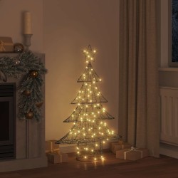Sapin de Noël avec 120 LED Blanc chaud 150 cm Rotin 624616624616