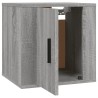Meubles TV muraux 2 pcs Sonoma gris 40x34,5x40 cm 624623624623