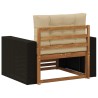 Sofa de milieu extérieur Bois d'Acacia Massif Naturel 624631624631