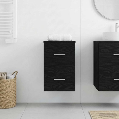 Meuble de Salle de Bain In-between Chêne noir 30 x 41 x 50 cm 624635624635