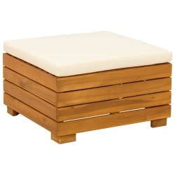 Ensemble de salon de jardin 2 Pièce Marron Bois d'Acacia Massif 624637624637