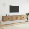 Ensemble de meuble TV mural 3 pcs Chêne artisanal 624641624641
