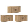 Ensemble de meuble TV mural 3 pcs Chêne artisanal 624641624641