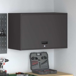 Armoire murale pour garage Noir 80 x 40 x 53 cm 624647624647