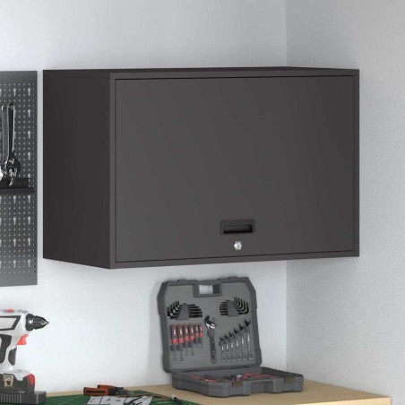 Armoire murale pour garage Noir 80 x 40 x 53 cm 624647624647