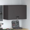 Armoire murale pour garage Noir 80 x 40 x 53 cm 624647624647