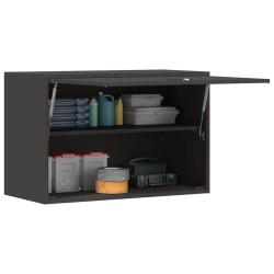 Armoire murale pour garage Noir 80 x 40 x 53 cm 624647624647