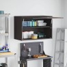 Armoire murale pour garage Noir 80 x 40 x 53 cm 624647624647