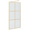 Mur de Douche à L'Italienne Doré 100 x 195 cm verre trempé 624663624663