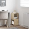 Meuble d'angle Chêne Sonoma 30,5x30x65cm Bois d'ingénierie 624667624667