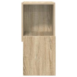Meuble d'angle Chêne Sonoma 30,5x30x65cm Bois d'ingénierie 624667624667