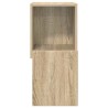 Meuble d'angle Chêne Sonoma 30,5x30x65cm Bois d'ingénierie 624667624667