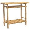 Table console 90x37x75 cm bambou 624668624668