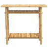 Table console 90x37x75 cm bambou 624668624668