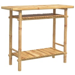 Table console 90x37x75 cm bambou 624668624668
