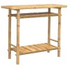 Table console 90x37x75 cm bambou 624668624668