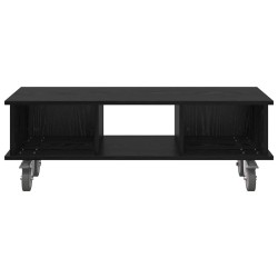 Meuble TV Chêne noir 100 x 35 x 35 cm Bois d'ingénierie 624691624691