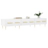 Meuble TV blanc 150x36x30 cm bois d'ingénierie 624692624692