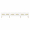 Meuble TV blanc 150x36x30 cm bois d'ingénierie 624692624692