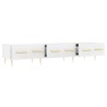 Meuble TV blanc 150x36x30 cm bois d'ingénierie 624692624692