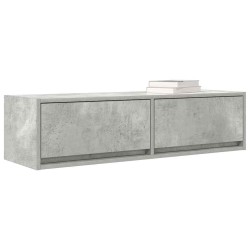 Meuble TV Gris béton 100 x 31 x 25,5 cm Bois d'ingénierie 624696624696