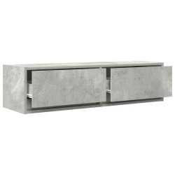 Meuble TV Gris béton 100 x 31 x 25,5 cm Bois d'ingénierie 624696624696