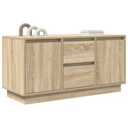 Meuble TV avec lumières LED chêne sonoma 100x41x50 cm 624703624703