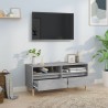 Meuble TV gris béton 100x34,5x44,5 cm bois d'ingénierie 624707624707
