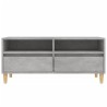 Meuble TV gris béton 100x34,5x44,5 cm bois d'ingénierie 624707624707