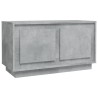 Meuble TV gris béton 80x35x45 cm bois d'ingénierie 624708624708