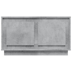 Meuble TV gris béton 80x35x45 cm bois d'ingénierie 624708624708