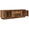 Meuble TV avec éclairage LED vieux bois 160,5x41x50 cm 624719624719