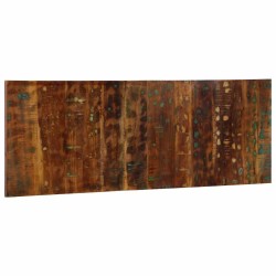 Tête de lit multicolore 140 cm bois massif récupération 624750624750