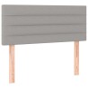 Tête de lit Gris clair 80x5x78/88 cm Tissu 624751624751