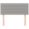 Tête de lit Gris clair 80x5x78/88 cm Tissu 624751624751