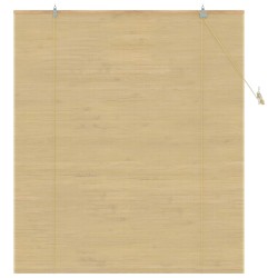 Store enrouleur Naturel 130 x 160 cm Bambou 624752624752