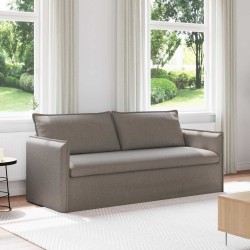 Canapé Taupe 196 x 82 x 85 cm tissu 624759624759